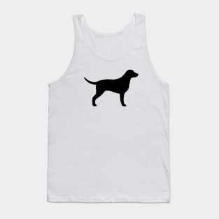 Curly Coated Retriever Silhouette Tank Top